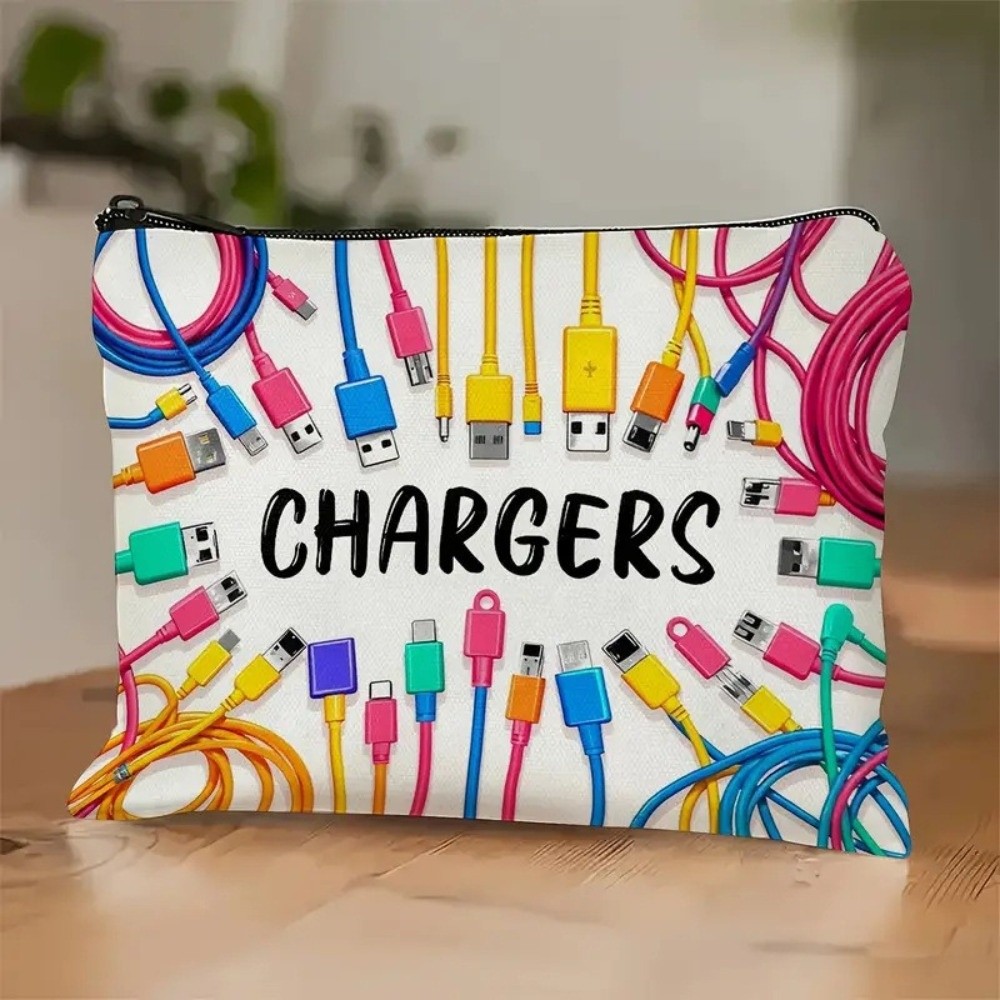 Cable Organizer Bag - Nieuwe canvas opbergtas voor opladers met