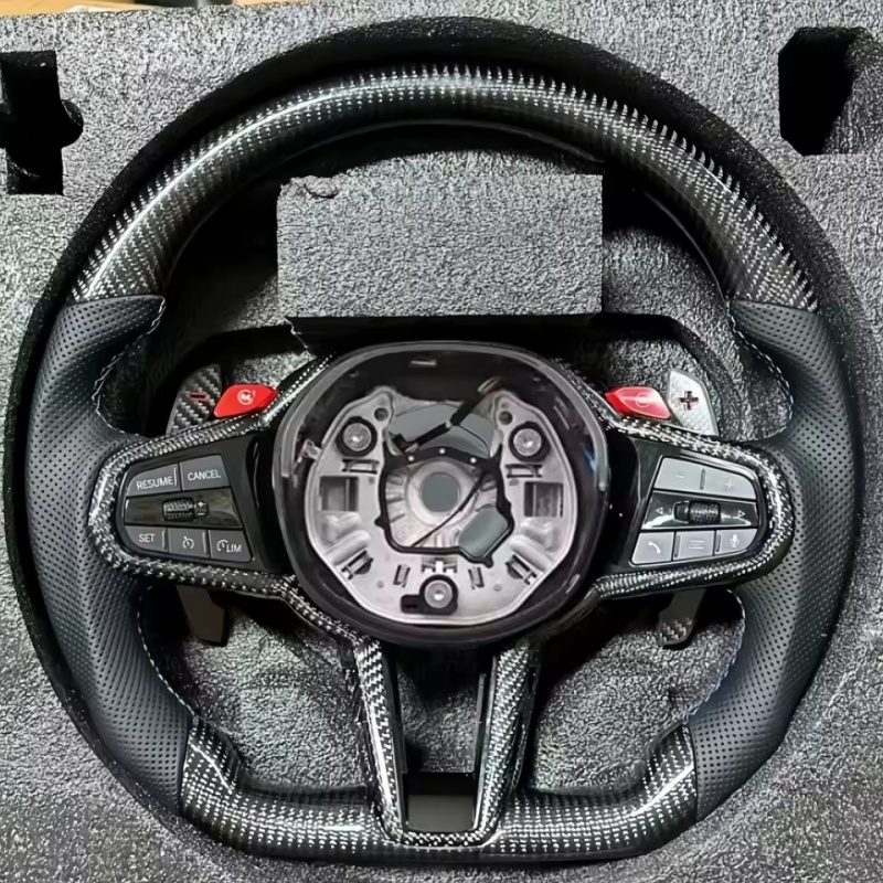 Auto stuurwiel carbon fiber le - Tech Car Accessories recensie en prijs