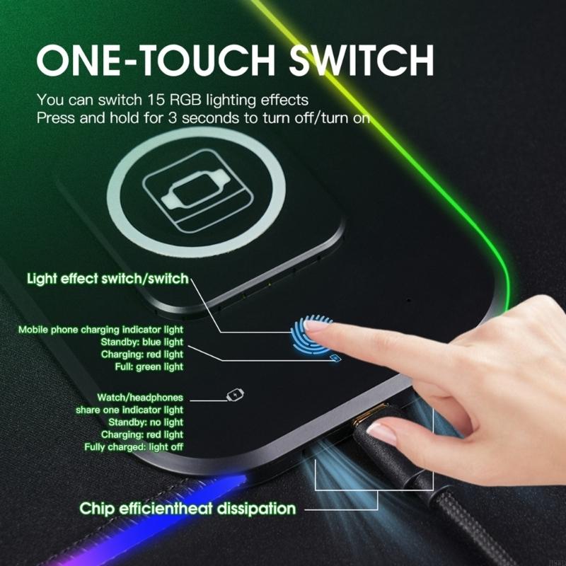 Draadloos opladen muismat met  - Mouse Charging Pad recensie en prijs