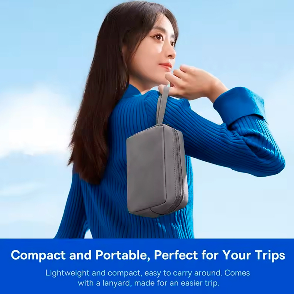 Draagbare oortelefoontas, wate - Cable Organizer Bag recensie en prijs