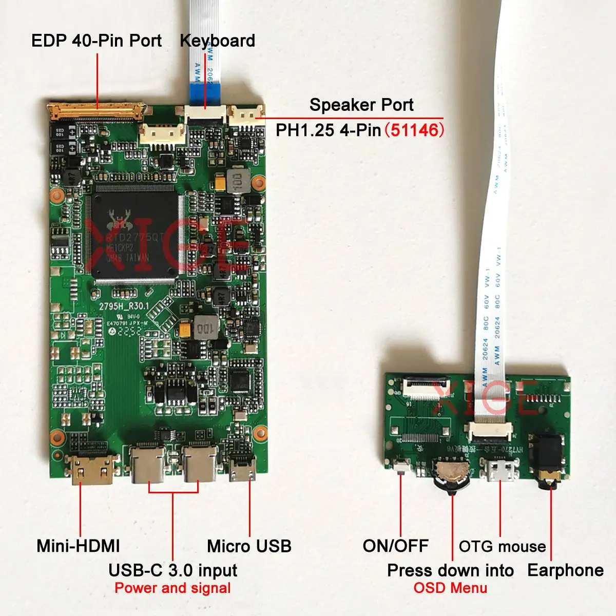 Voor LP140QH1 LP140QH2 LP133QH - Usb C To Hdmi recensie en prijs