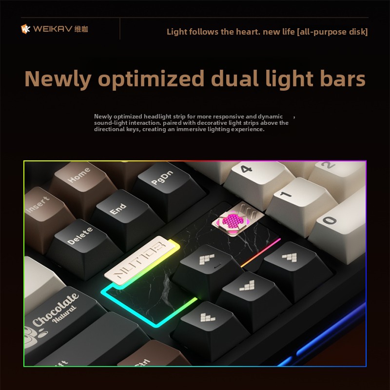 WEIKAV NUT108 Mechanisch toets - Tech Gaming Accessories recensie en prijs