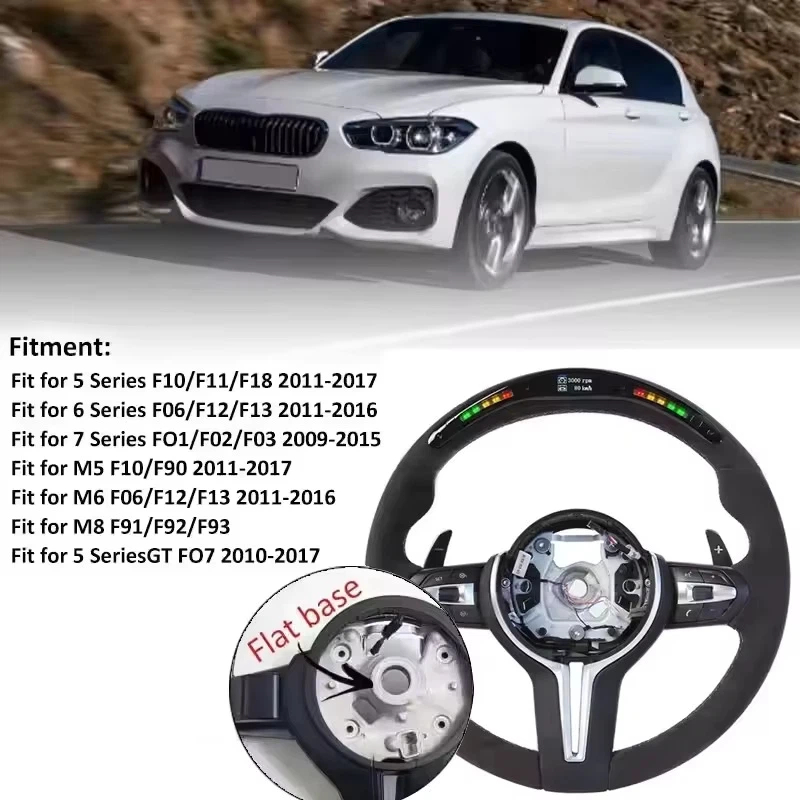 Lederen stuurwiel voor BMW F10 - Tech Car Accessories recensie en prijs