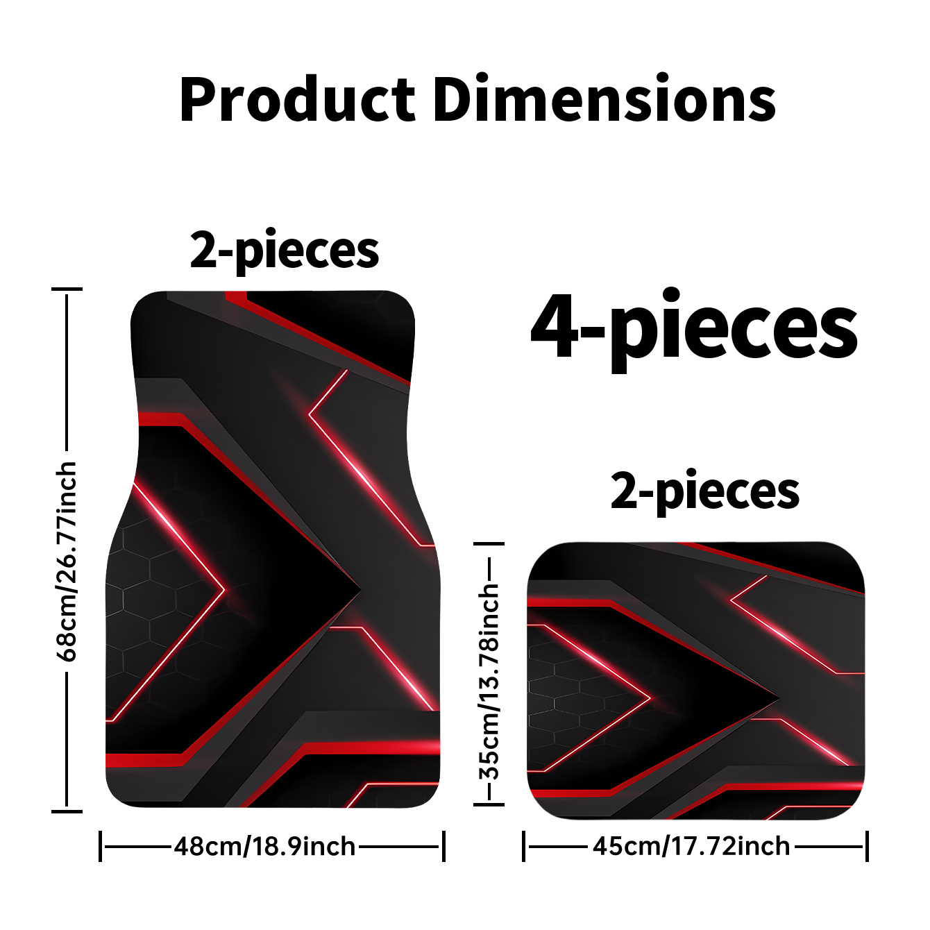 4-delige set hoogwaardige auto - Tech Accessories Luxury recensie en prijs