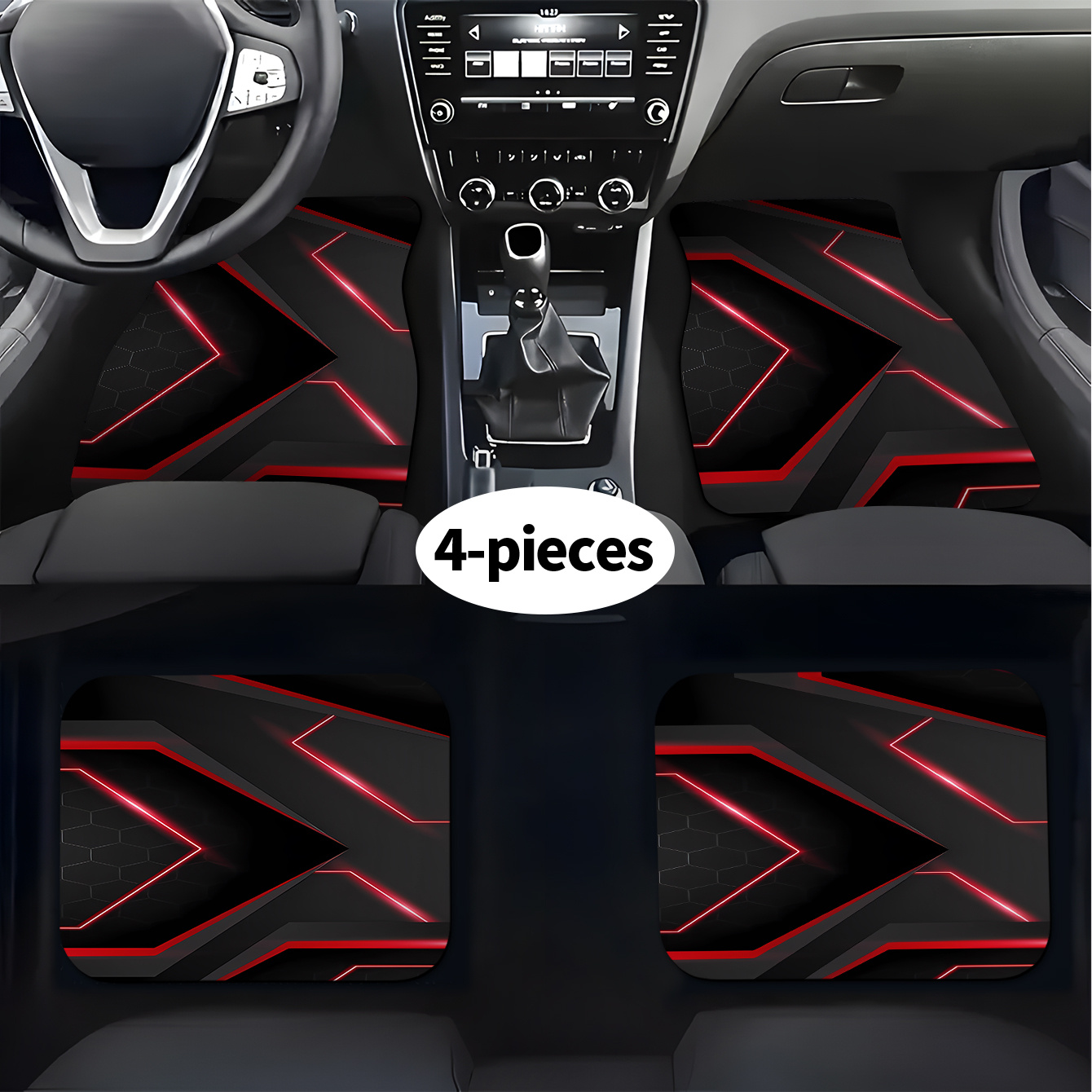 4-delige set hoogwaardige auto - Tech Accessories Luxury recensie en prijs