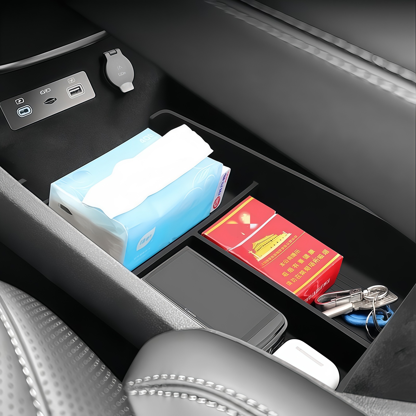 Onderste opbergbak voor de mid - Tech Car Accessories recensie en prijs