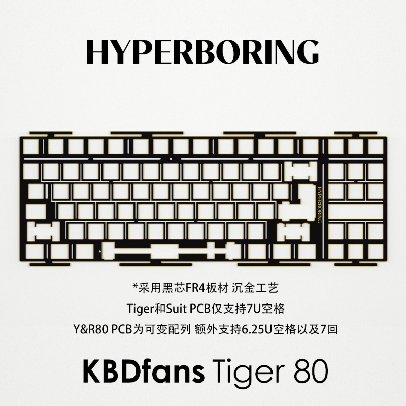 HYPERBORING Tiger80 Toetsenbor - Tech Gaming Accessories recensie en prijs