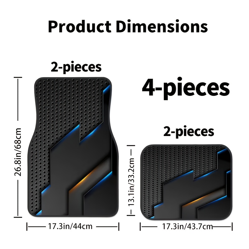 4-delige set - 2D-geprint - Cr - Tech Accessories Luxury recensie en prijs