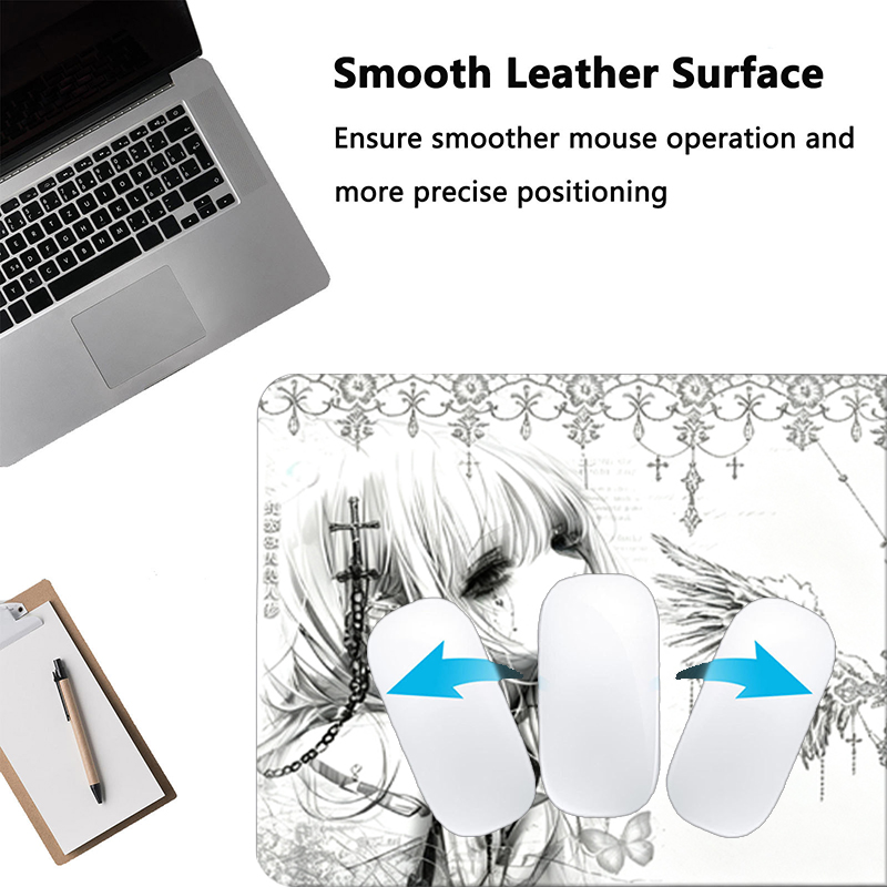 Leren muismat Zwart Wit Anime  - Tech Gaming Accessories recensie en prijs