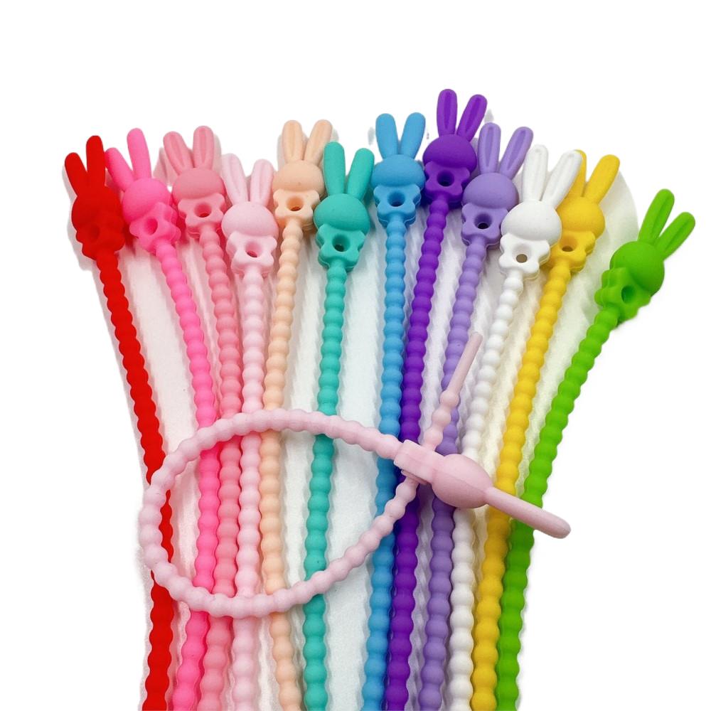 10 Stuks Bloem Ster Siliconen  - Cable Organizer Bag recensie en prijs